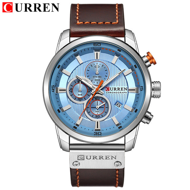 Men's Casual Sport Waterproof Watch