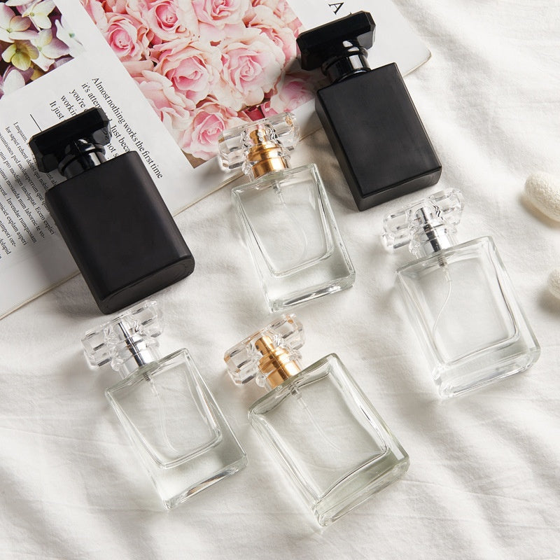 Empty Luxury Flat Square Spray Fragrance