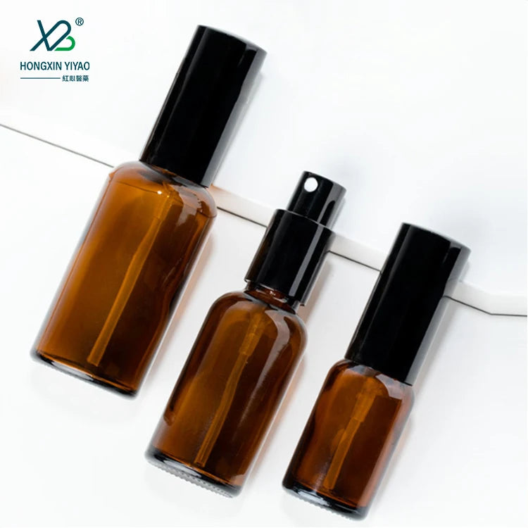 Tea Cosmetics Essence Glass Bottles Personal Care