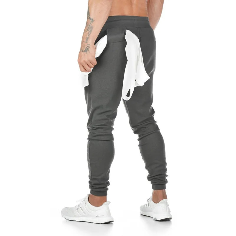 Custom Zip Phone Pockets Cotton Sweatpants