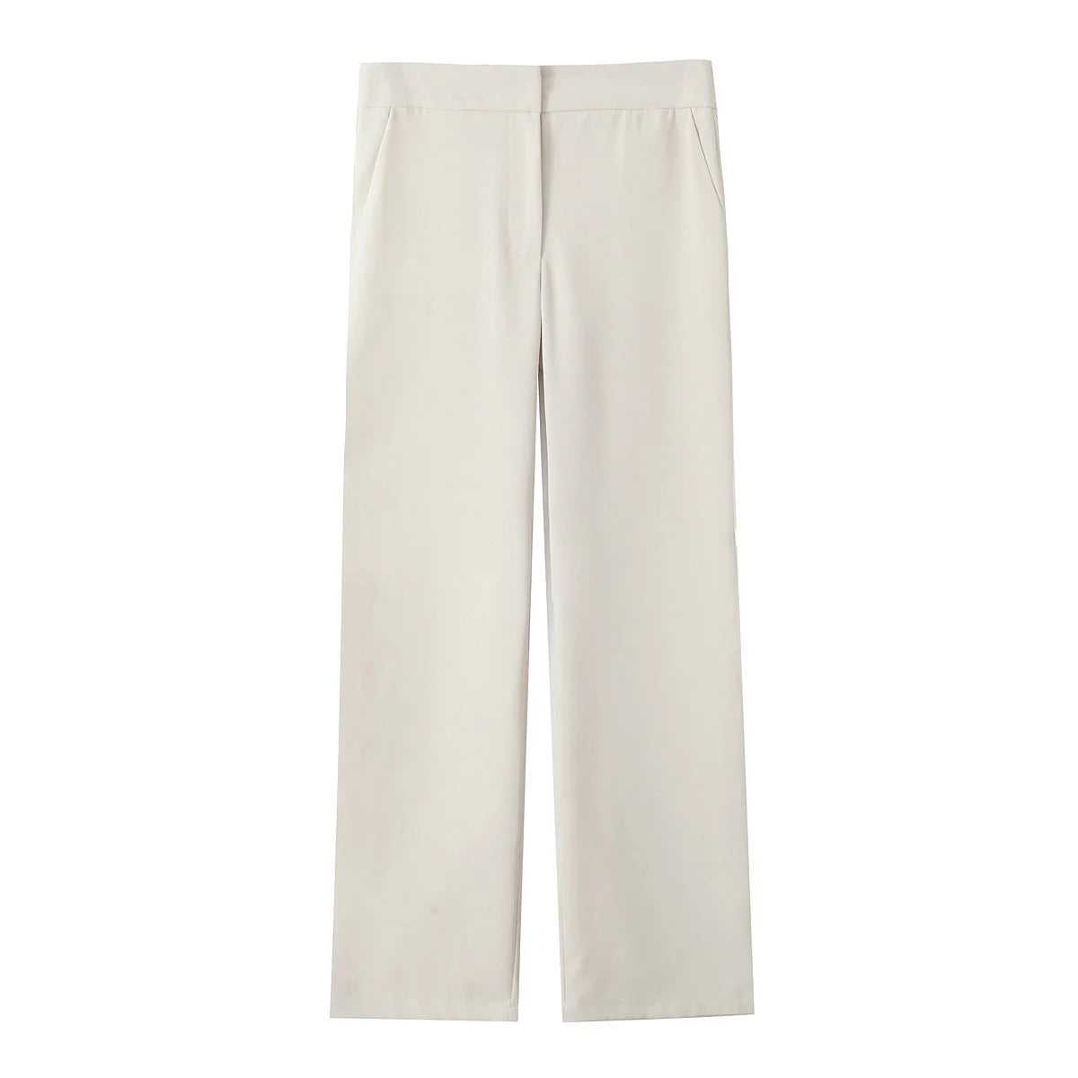 Vintage High Waist Female Trousers Mujer