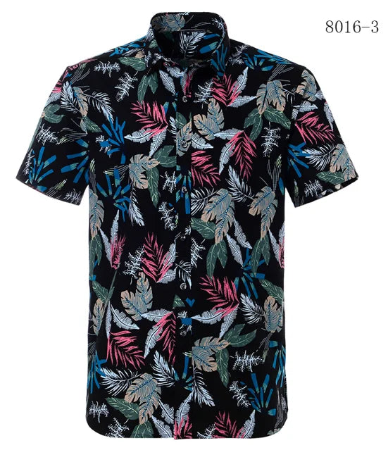 Summer Hot Beach Hawaiian Flower Shirt