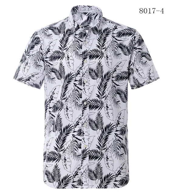 Summer Hot Beach Hawaiian Flower Shirt