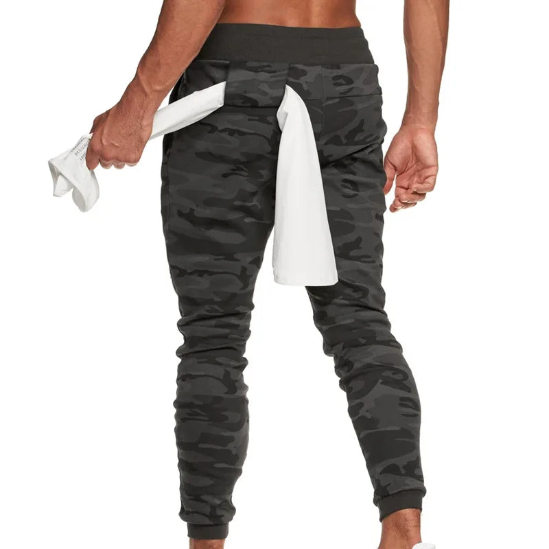 Custom Zip Phone Pockets Cotton Sweatpants