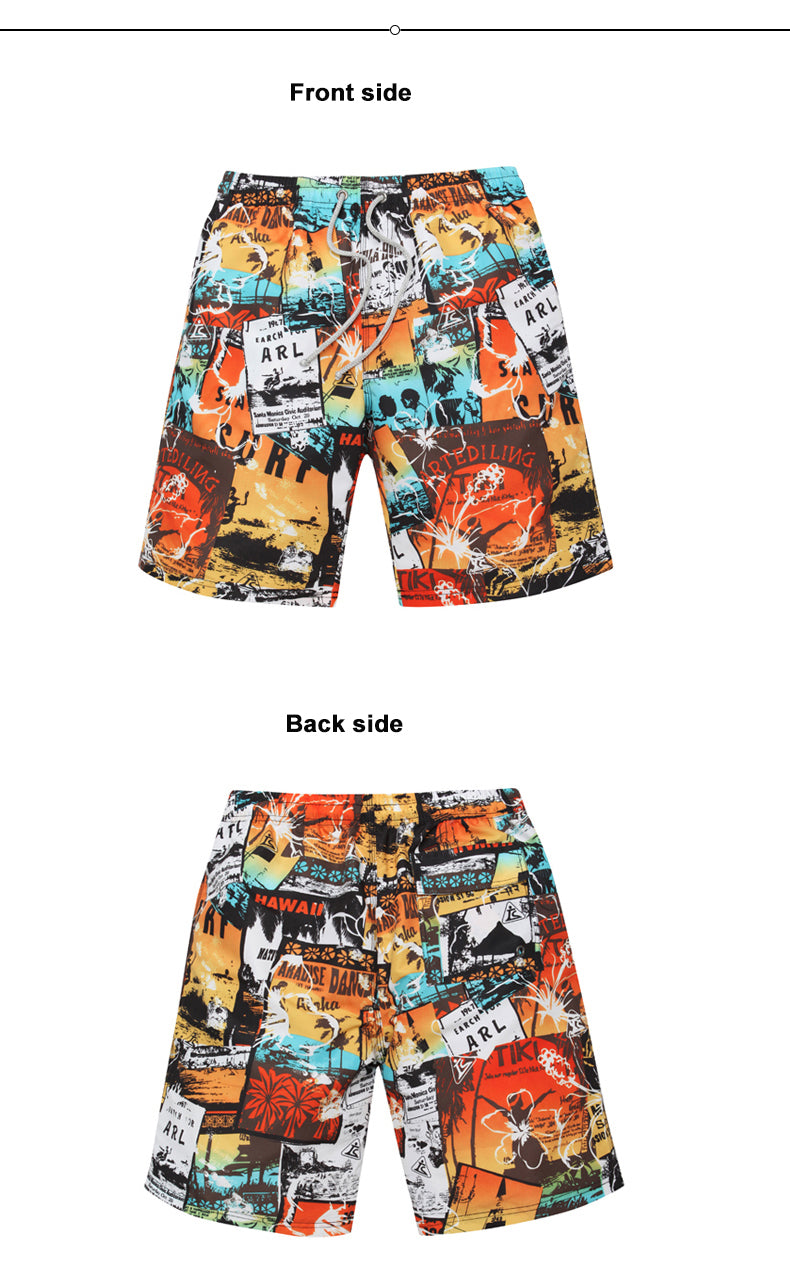 Quick Dry Beach and Pool Swimming Trunks