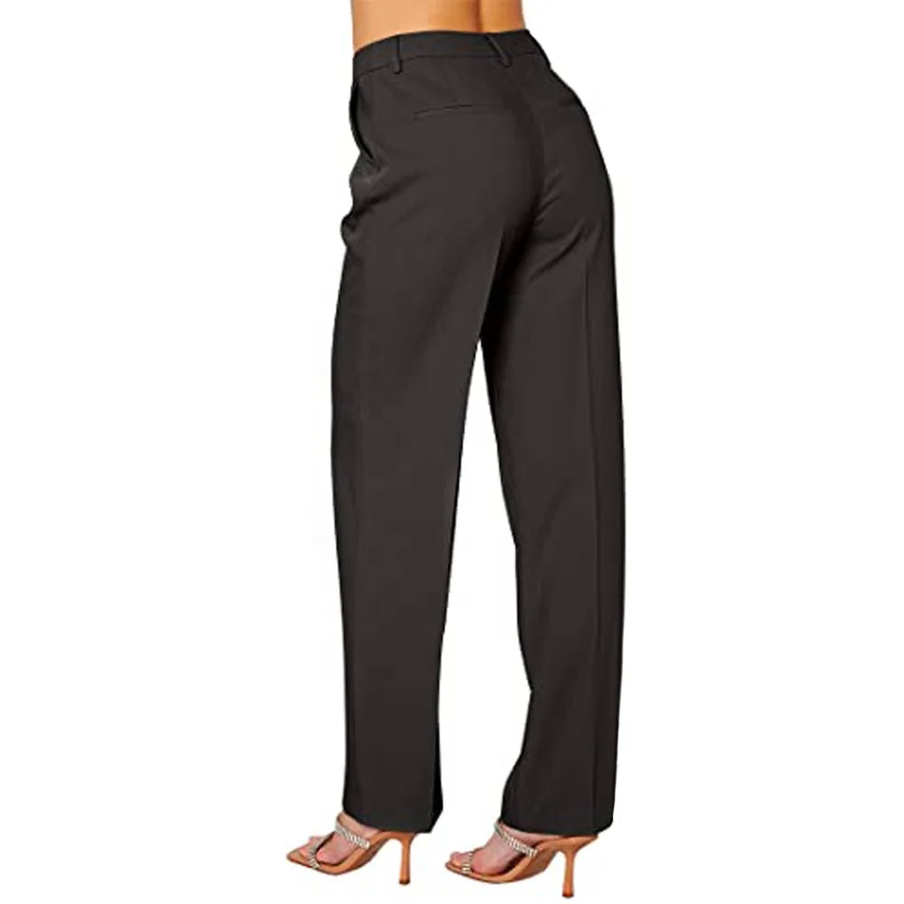 Business High Waist Harem Formal Dress Pants