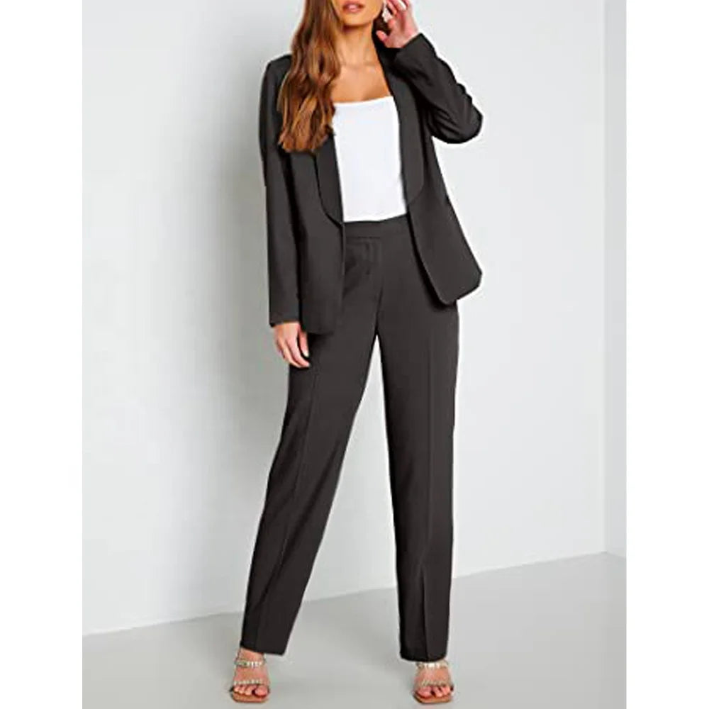 Business High Waist Harem Formal Dress Pants