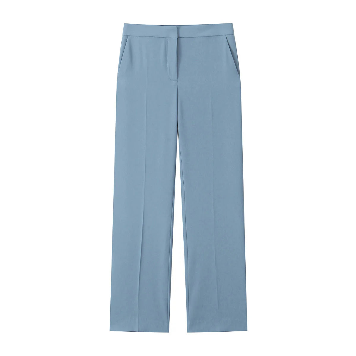 Vintage High Waist Female Trousers Mujer