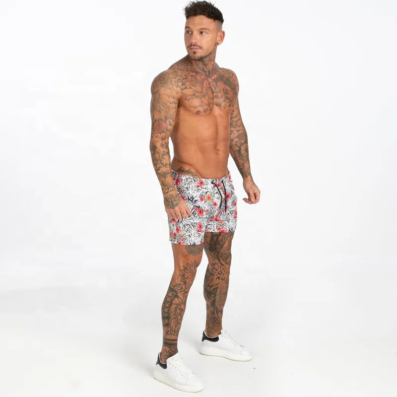 Men's Summer High Stretch Swimming Shorts