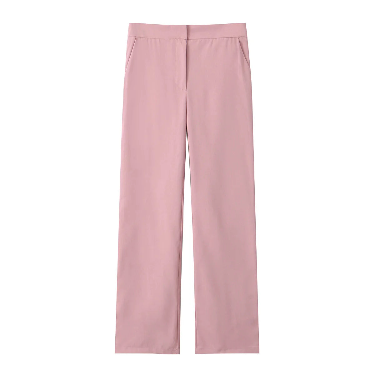 Vintage High Waist Female Trousers Mujer