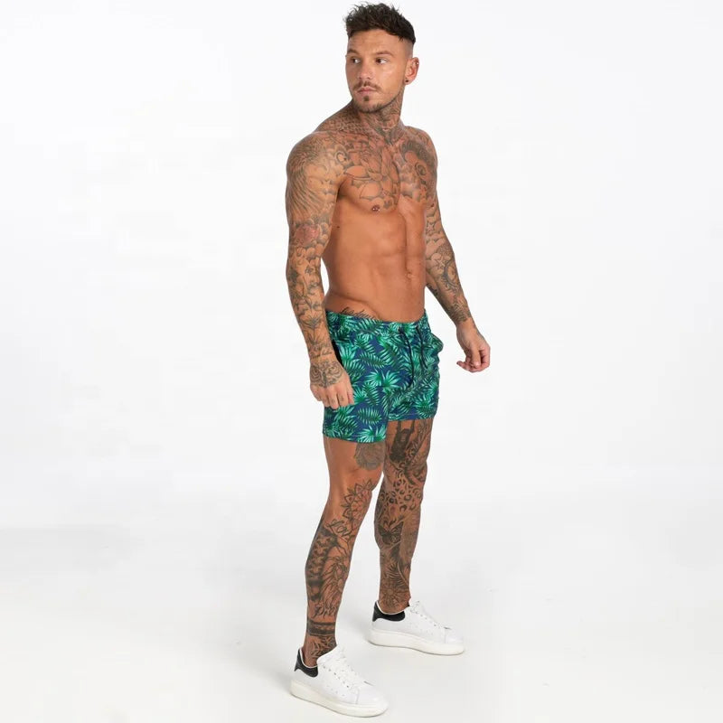 Men's Summer High Stretch Swimming Shorts