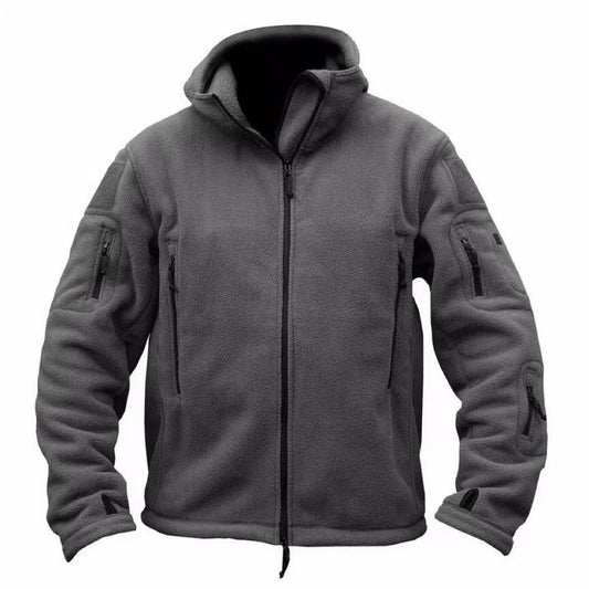 Men's Jacket Autumn Fleece Full Zip Hoodie