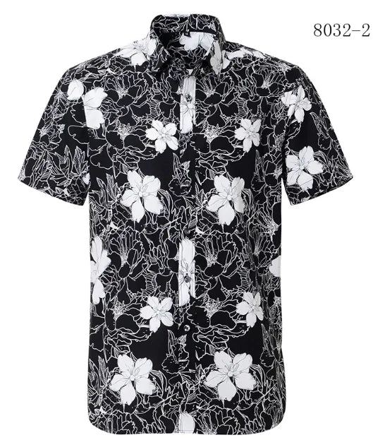 Summer Hot Beach Hawaiian Flower Shirt