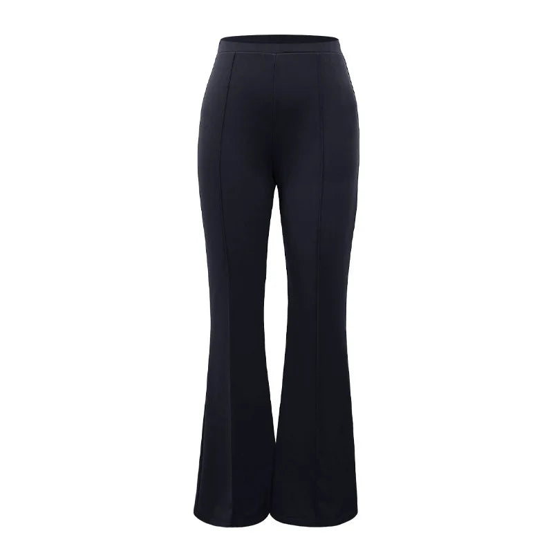 Wide Leg Stretch Work Trousers