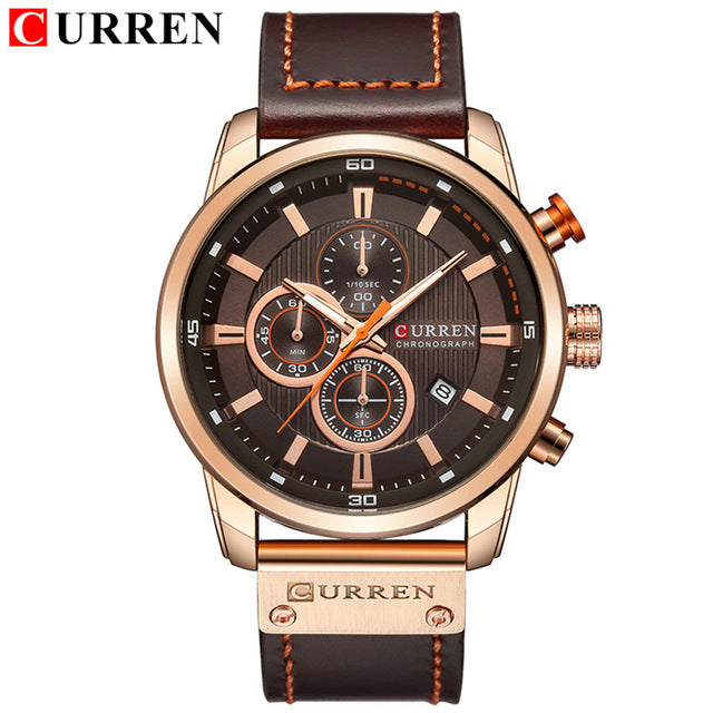 Men's Casual Sport Waterproof Watch