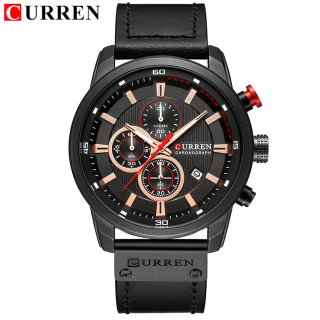 Men's Casual Sport Waterproof Watch