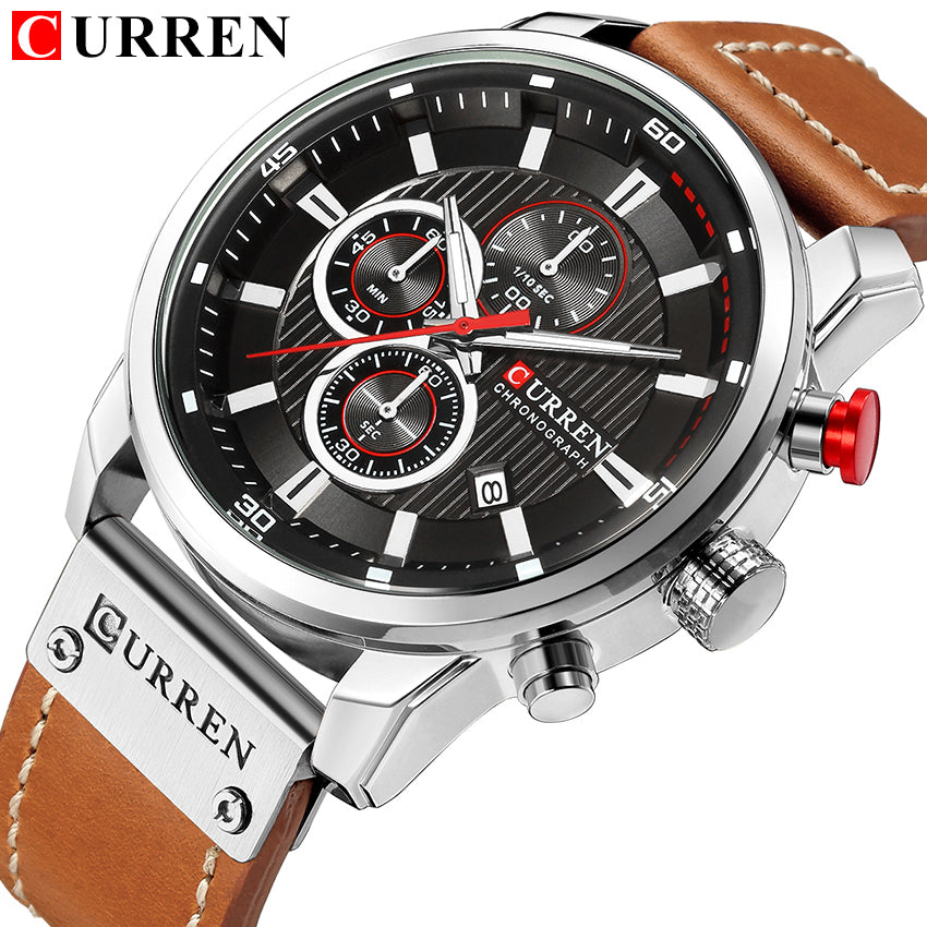 Men's Casual Sport Waterproof Watch