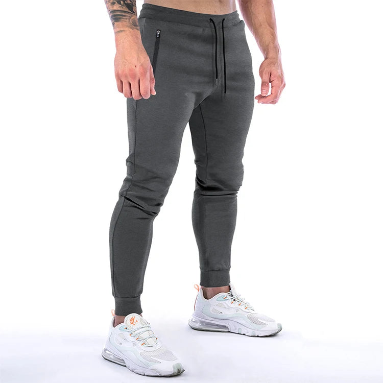 Fitness Custom Logo Skinny Joggers Pants