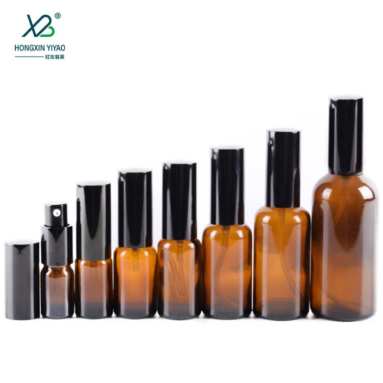 Tea Cosmetics Essence Glass Bottles Personal Care