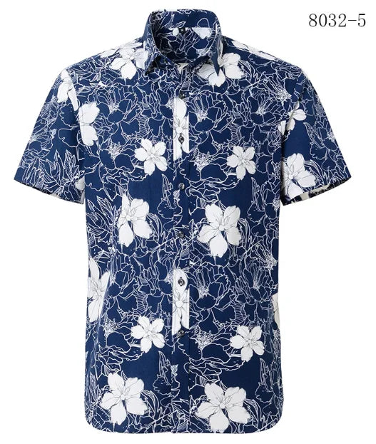 Summer Hot Beach Hawaiian Flower Shirt